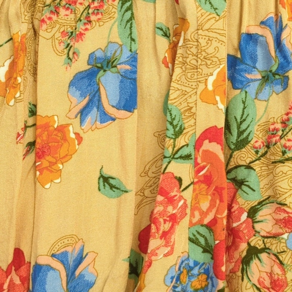 Patrons Of Peace Boho Flowy Tiered Dress - Picture 3 of 10